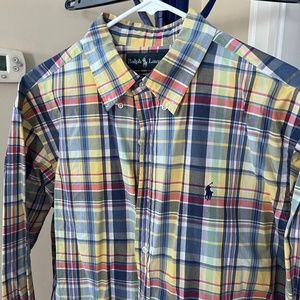 Plaid Ralph Lauren Dress Shirt